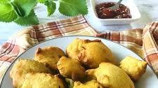 Ajwain Leaf Pakoda | Sambarballi Bhajje