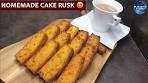 ALMOND CAKE RUSK RECIPE || BLUE MOON KITCHEN