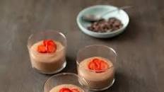 Almond chocolate mousse