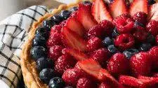 Almond & Fresh Fruit Tart