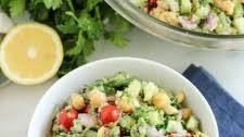 Amaranth Tabbouleh with Chickpeas