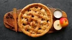 Americký jablečný koláč s mřížkou – apple pie