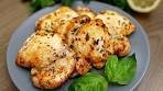 An easy and delicious one pan basil and lemon chicken recipe.