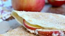 Apple Cheesecake Breakfast Quesadillas