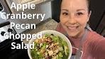 Apple Cranberry Pecan Chopped Salad | Quick lunch idea ...