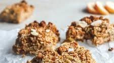 Apple crumble coconut bars