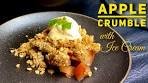 Apple Crumble Ice Cream | Easy Dessert Recipe | एप्पल ...