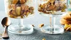 Apple crumble sundae