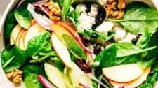 Apple Spinach Salad