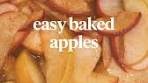 Apples always feel like fall and this easy baked apples recipe ...