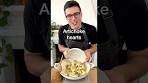 Artichoke pasta in 20 minutes