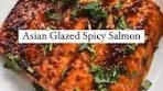 Asian Glazed Spicy Salmon for the weeknight dinner win I ...