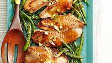Asian Tilapia with Stir-Fried Green Beans
