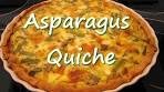 ASPARAGUS QUICHE Recipe ~ A Good Basic Quiche