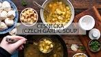 Authentic Česnečka Recipe - Czech Garlic Soup, aka ...