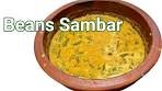 "Authentic South Indian Beans Sambar Recipe | Easy & ...