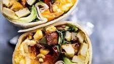 Avocado Breakfast Burrito.