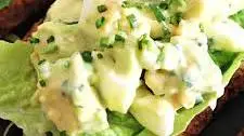 Avocado Egg Salad Toast
