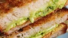 Avocado Grilled Cheese with Fontina and Chipotle