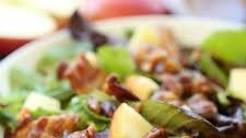 Bacon, Apple, Pecan Salad with Maple Dijon Vinaigrette