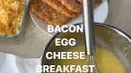 Bacon Egg And Cheese Breakfast Casserole What I used: 1 ...