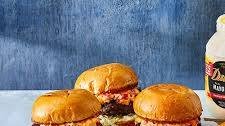 Bacon Pimento-Cheese Burgers