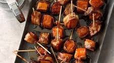 Bacon-Wrapped Sweet Potato Bites