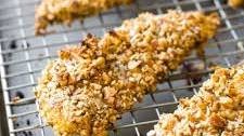 Baked Almond Crusted Chicken Tenders