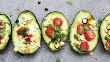 Baked Avocados with Fresh Salsa