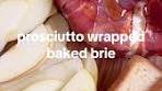 Baked Brie wrapped with Crispy Prosciutto and Hot Honey ...