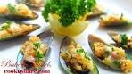 Baked Mussels with Cheese and Garlic