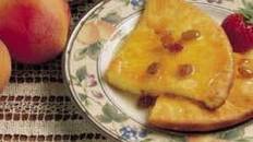 Baked Peach Pancakes