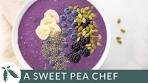 Banana Blueberry Smoothie Bowl | A Sweet Pea Chef