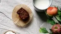 Banana, Coconut and Lucuma Muffins with coconut yoghurt 'frosting'