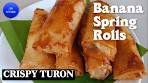 Banana Spring Roll Recipe | How to Cook Turon