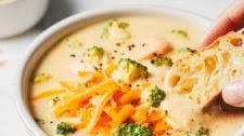 Basic + Awesome Broccoli Cheese Soup