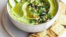 Basil Pesto Hummus