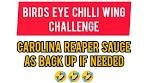 BAZ VS FOOD SPICY CHALLENGE NO. 14 - BIRDS EYE ...