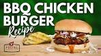 BBQ Chicken Burger Recipe - Grilled Chicken Sandwich with ...