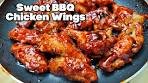 BBQ Chicken Wings (Sweet BBQ Chicken Wings)