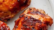 BBQ Grilled Chicken Thighs