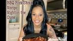 BBQ Pork Steak Recipe Right in the Oven