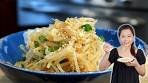 Bean Sprout Salad in hot and sour sauce (凉拌豆芽)