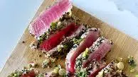 Beautiful Asian Style Pan-Seared Tuna