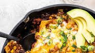 Beef Enchilada Skillet