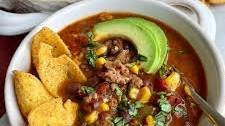 Beef Enchilada Soup