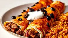 Beef Enchiladas with Flour Tortillas