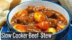 Beef Stew Slow Cooker/Crock-Pot: The Ultimate Comfort Food