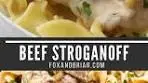 BEEF STROGANOFF