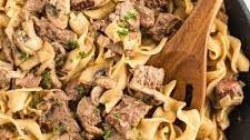 Beef Stroganoff